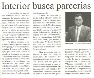 Interior busca parcerias FCDL-Ce