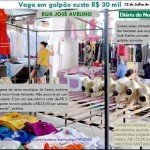 Comércio informal: os vendedores quando foram transferidos pagaram, em média, R$ 150,00 pela banca WALESKA SANTIAGO Comércio informal: os vendedores quando foram transferidos pagaram, em média, R$ 150,00 pela banca WALESKA SANTIAGO