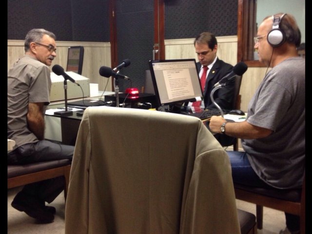 Salmito Filho, Maia Júnior e Ruy Lima O Povo CBN
