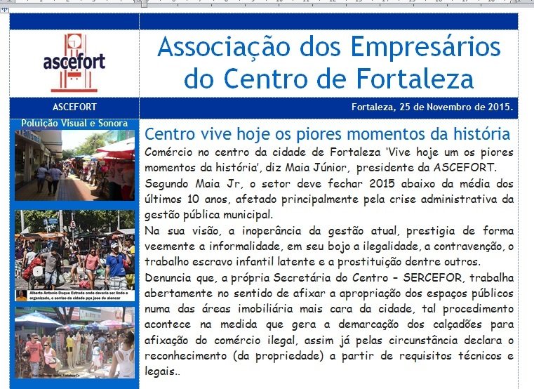 Jornal ASCEFORT 25.11.15