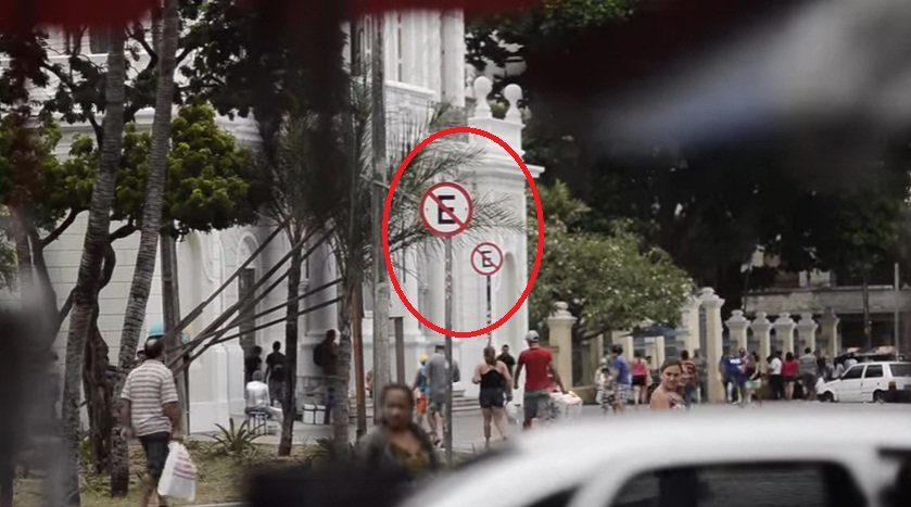 PJA Placa Proibido PARAR